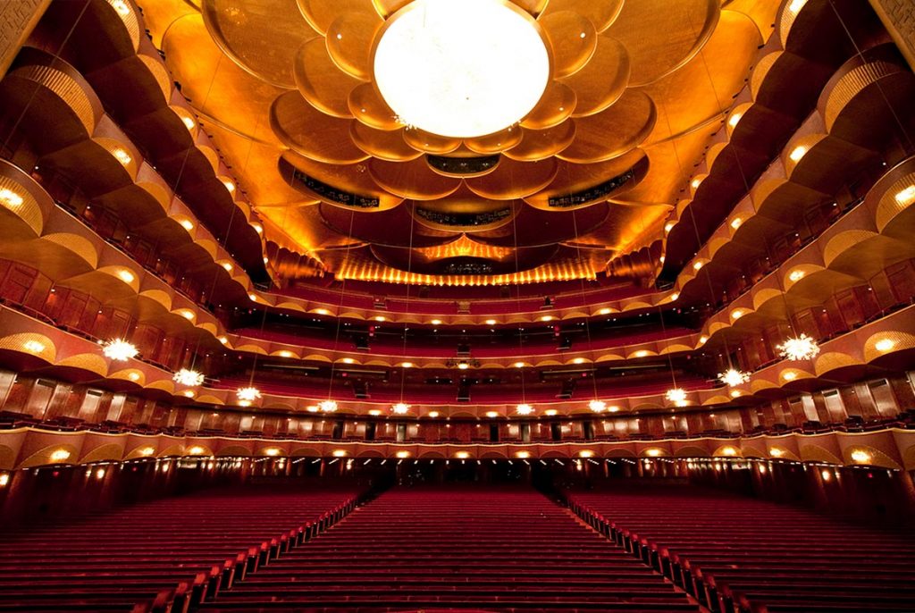 NYC Met Opera golden room