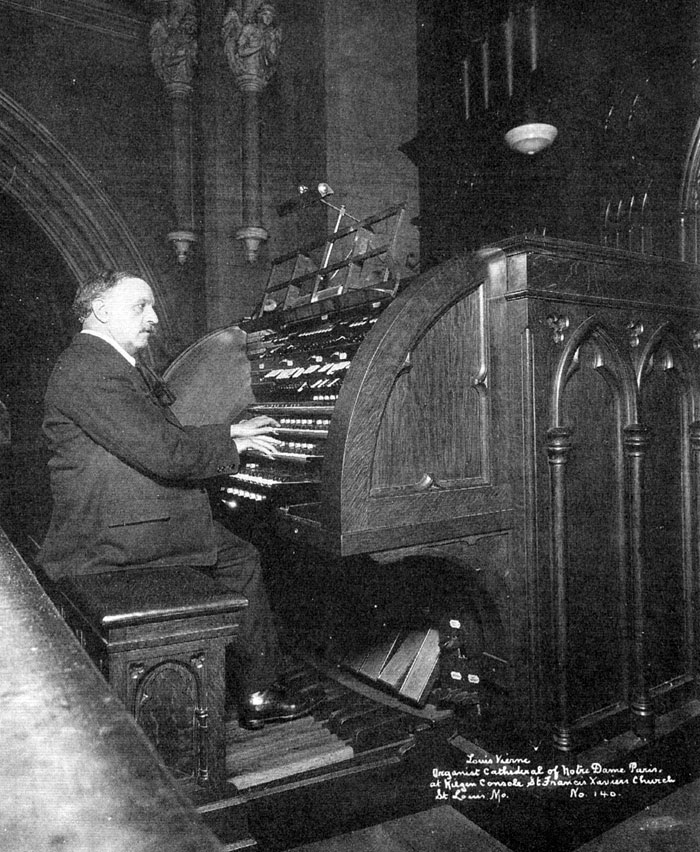 Strange, mysterious, and tragic deaths of classical composers 7 Vierne Orgel