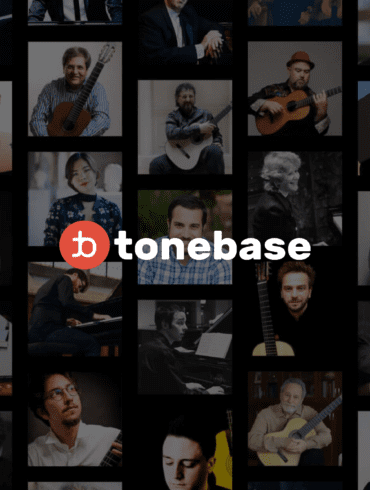 The tonebase platform offers video courses on piano, guitar, violin, and cello.